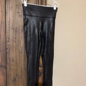Spanx Faux Leather Leggings